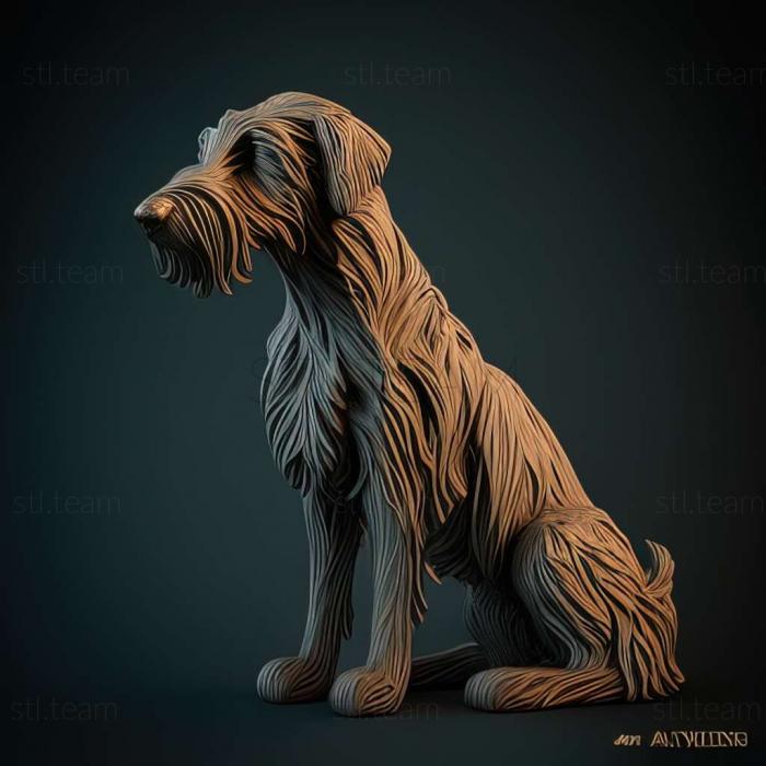 Irish Wolfhound dog